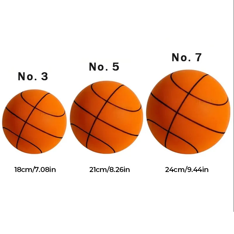 "Tyst mjuk PU-skum basketboll i grönt och blått, idealisk för inomhusträning. Perfekt för tyst och flexibel spelupplevelse."