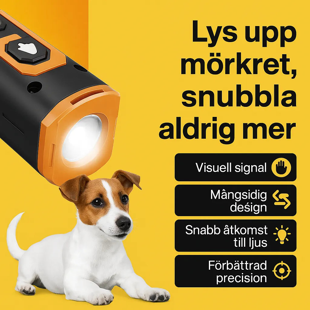 Innovativ ultraljudsljudenhet för beteendekontroll av hundars skällande, perfekt för hundägare.
