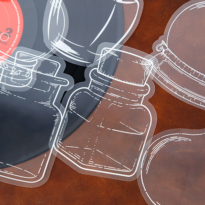 "Unika handgjorda torkade blomsterbokmärken i plast med livfulla färger och elegant design för bokälskare."