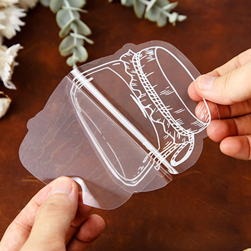 "Unika handgjorda torkade blomsterbokmärken i plast med livfulla färger och elegant design för bokälskare."