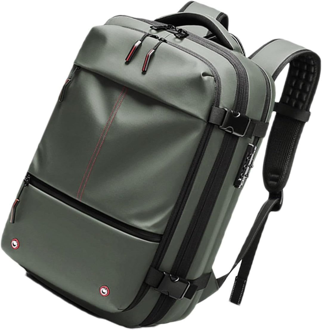 Trivora unisex 60L ryggsäck, vattentät, expanderbar med kompression för optimal packning. Din resepartner.