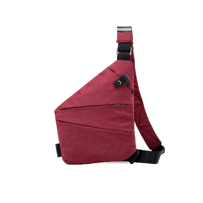 Kompakt anti-stöld crossbody-väska, idealisk för att bära nödvändigheter säkert & smidigt på resan.