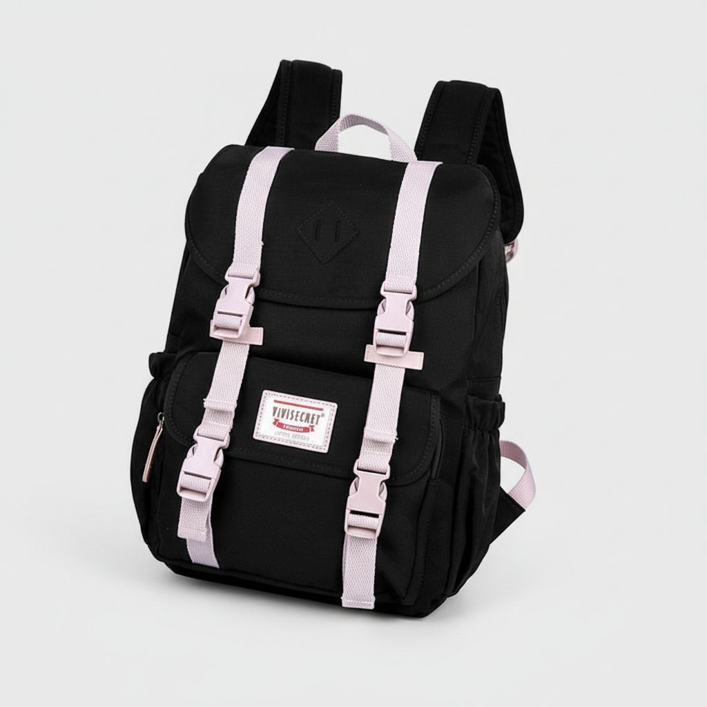 Vattenskyddad laptopryggsäck med stöldskydd, perfekt för pendling & daglig användning.
