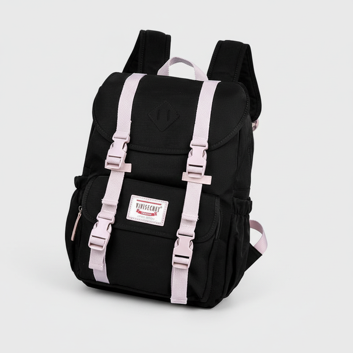 Vattenskyddad laptopryggsäck med stöldskydd, perfekt för pendling & daglig användning.
