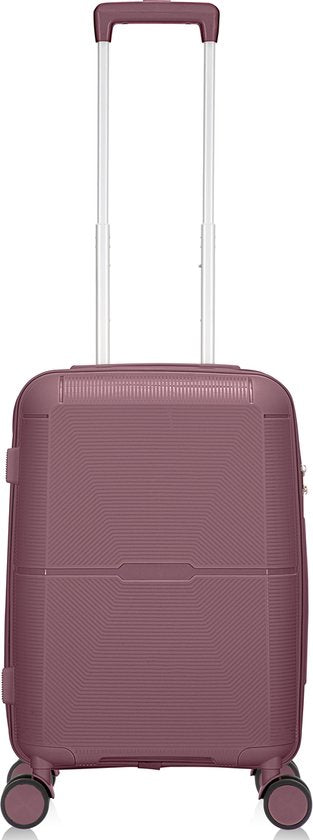 Unisex spinner bagage Capri, kompakt 55x35x20 cm, optimal för weekendäventyr.