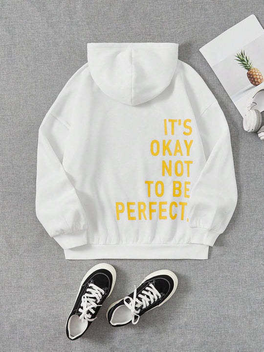 Trendig unisex hoodie Billie i avslappnad passform. Modern huvtröja idealisk för streetstyle och mode.