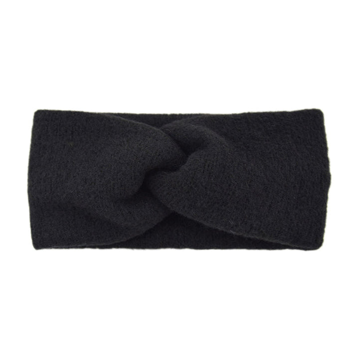 "Unisex huvudband i mjuk ljusrosa babyalpacka, elastisk och stilren design för kalla dagar, dam-accessoar."
