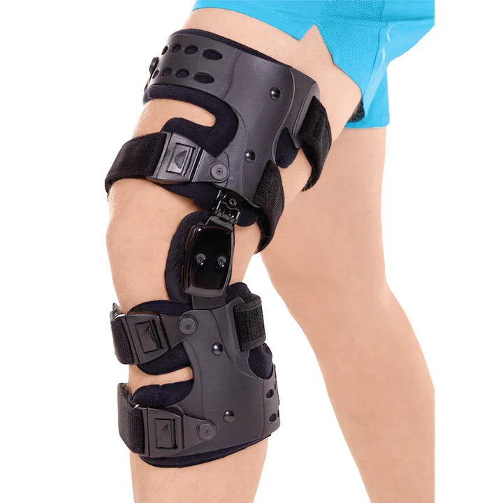 Unisex knäskydd för osteoartrit, ger smärtlindring & stöd vid artrit.