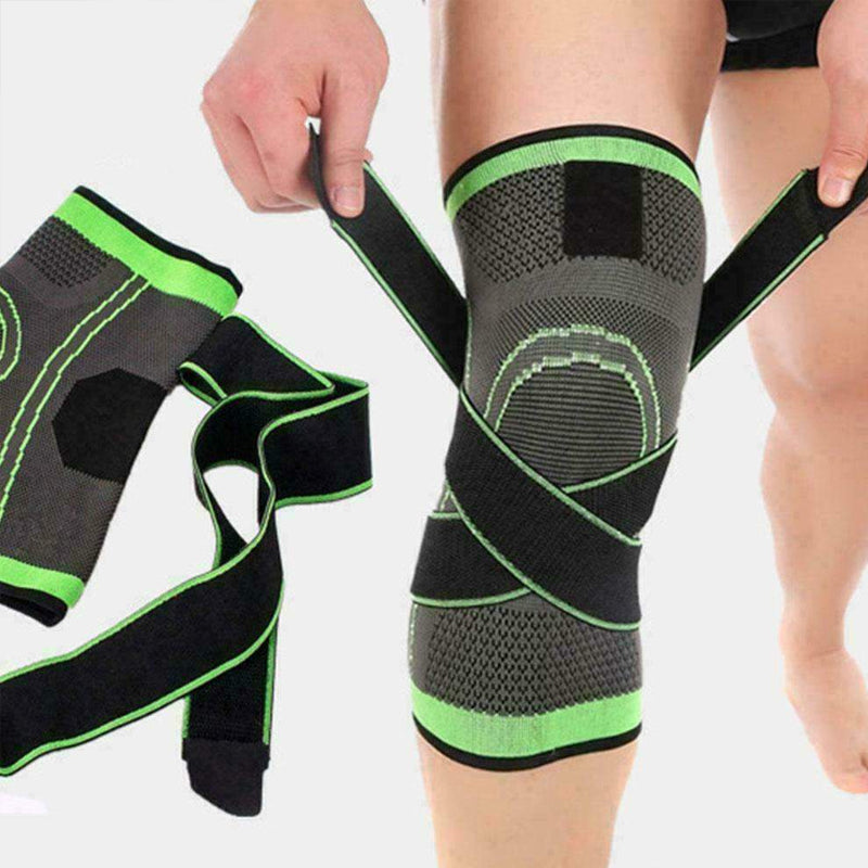 Unisex knäskydd med silikongel och andningsbart tyg, finns i flera färger, perfekt stöd för sport och utomhusaktiviteter.
