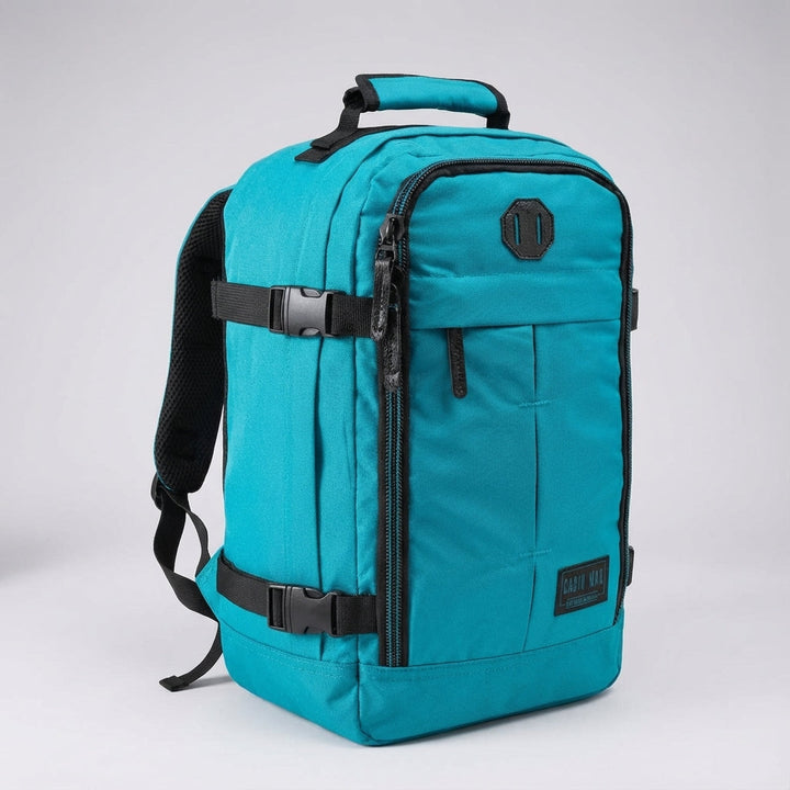 Kompakt 30L reseryggsäck som enkelt passar som handbagage i kabinens överliggande fack. Lätt att packa.