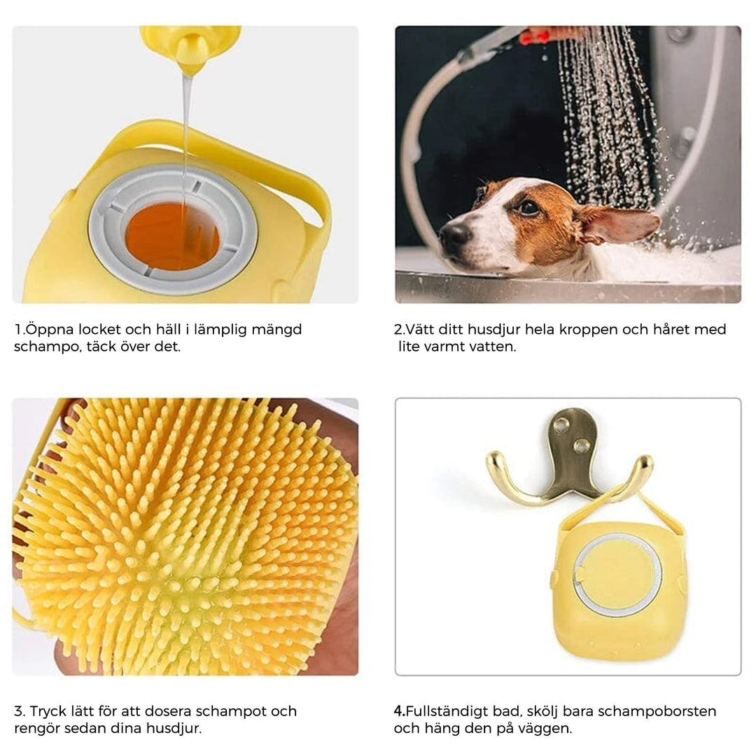 Unisex mjuk silikon badmassageborste i flera färger, ergonomisk design, perfekt för daglig vård och rengöring.