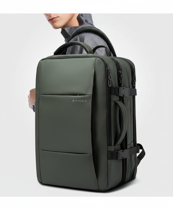 Stilren MultiUse ryggsäck unisex, idealisk som laptoptaska, för resor och dagligt bruk. Vattentålig.