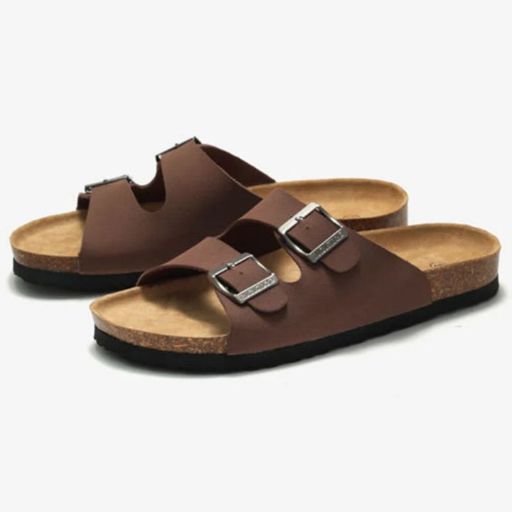 Klassiska unisex sandaler med ergonomisk sula och justerbar passform, idealiska för sommarstil.