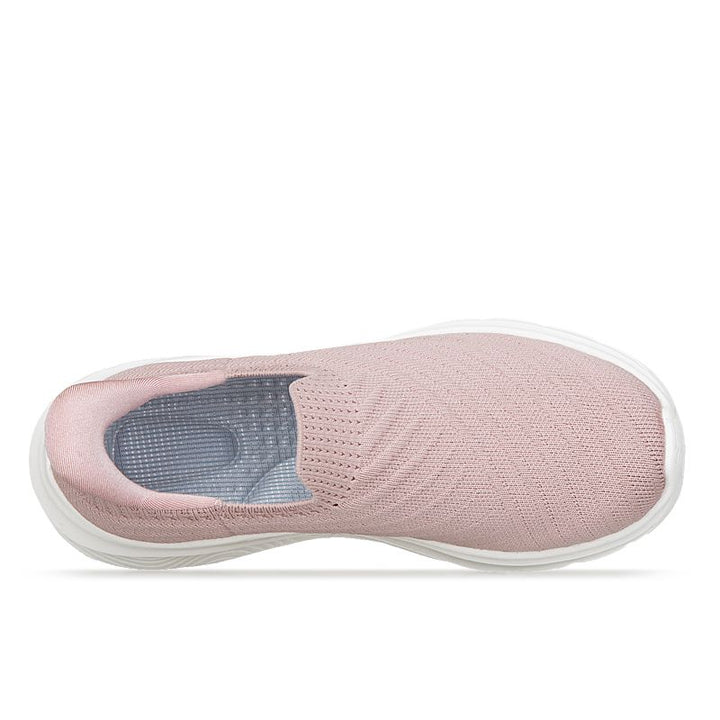 Fotriktiga unisex slip-in skor, bekväma och ergonomiska promenadskor med stötdämpning.