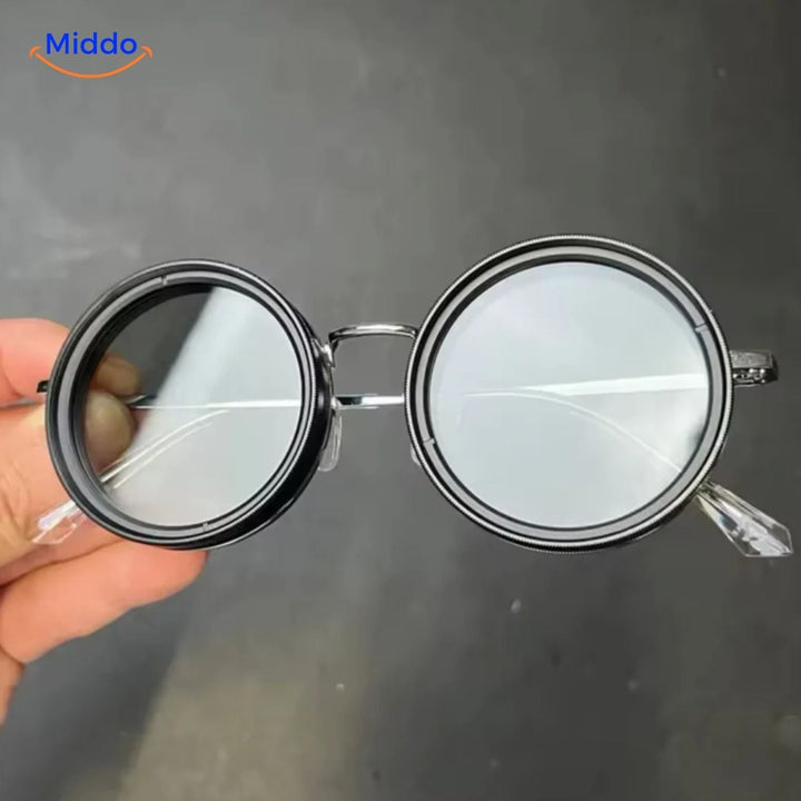 Maximalt UV-skyddande unisex solglasögon. Justerbar ljusdämpning, polariserande för klar sikt i alla väder.