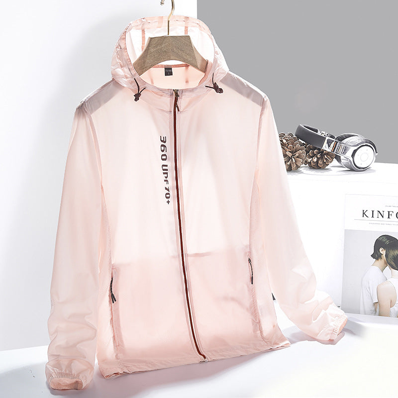 "Unisex solskyddsjacka med UPF 70, lätt design, fyrvägsstretch i flera färger för utomhusaktiviteter."