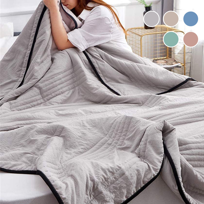 Unisex sommartäcke i polyester, fler färger; mjukt och ventilerande för optimal komfort sommartid.