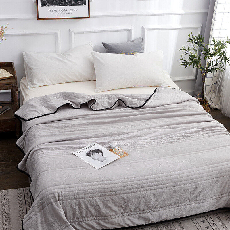 Unisex sommartäcke i polyester, fler färger; mjukt och ventilerande för optimal komfort sommartid.