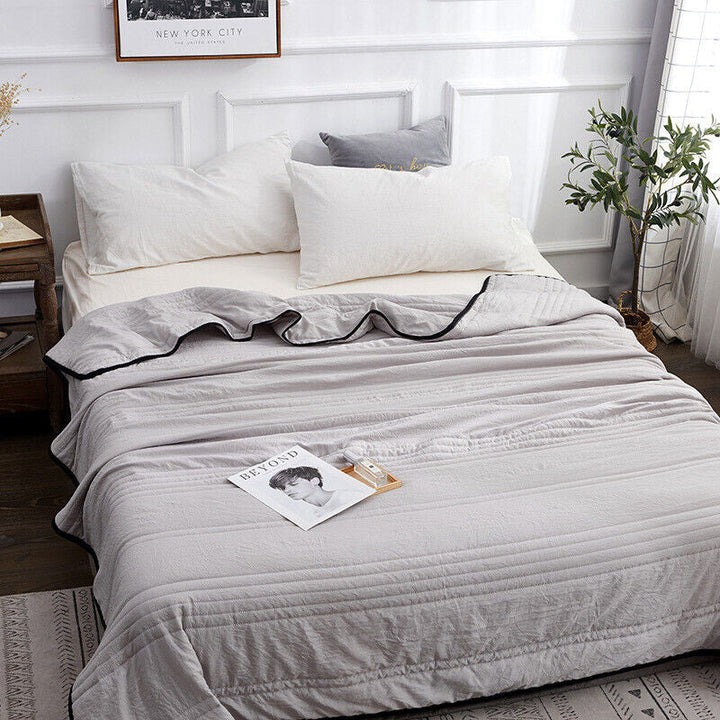 Unisex sommartäcke i polyester, fler färger; mjukt och ventilerande för optimal komfort sommartid.