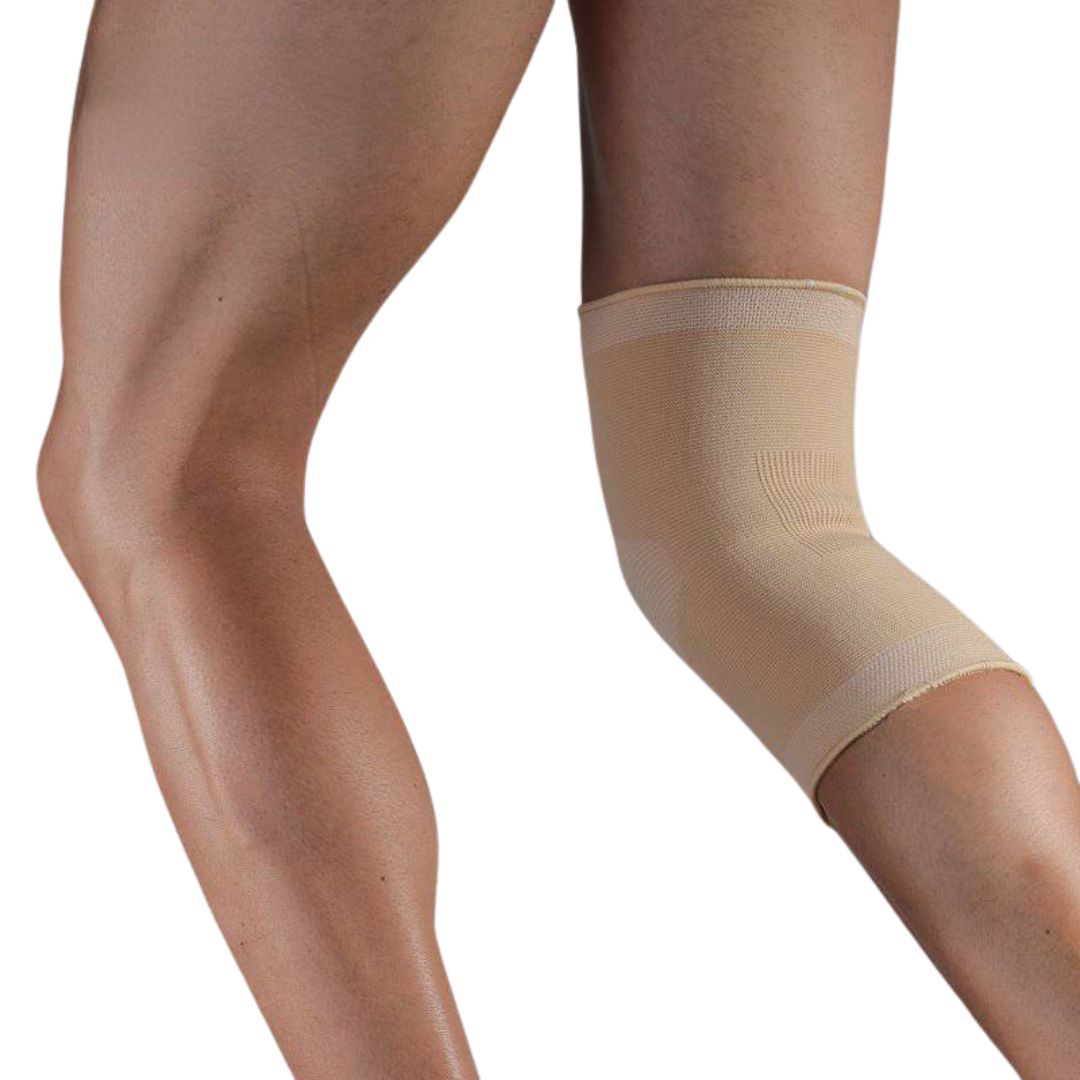 Unisex knäskydd med hög stabilitet och komfort. Essentiellt stöd för sport, träning och aktivitet.