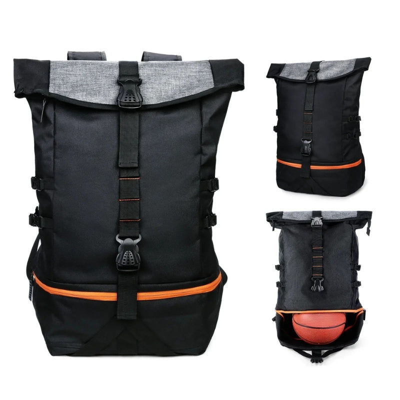 Slitstark 35L sportryggsäck för alla säsonger, perfekt som dagryggsäck och reseryggsäck.