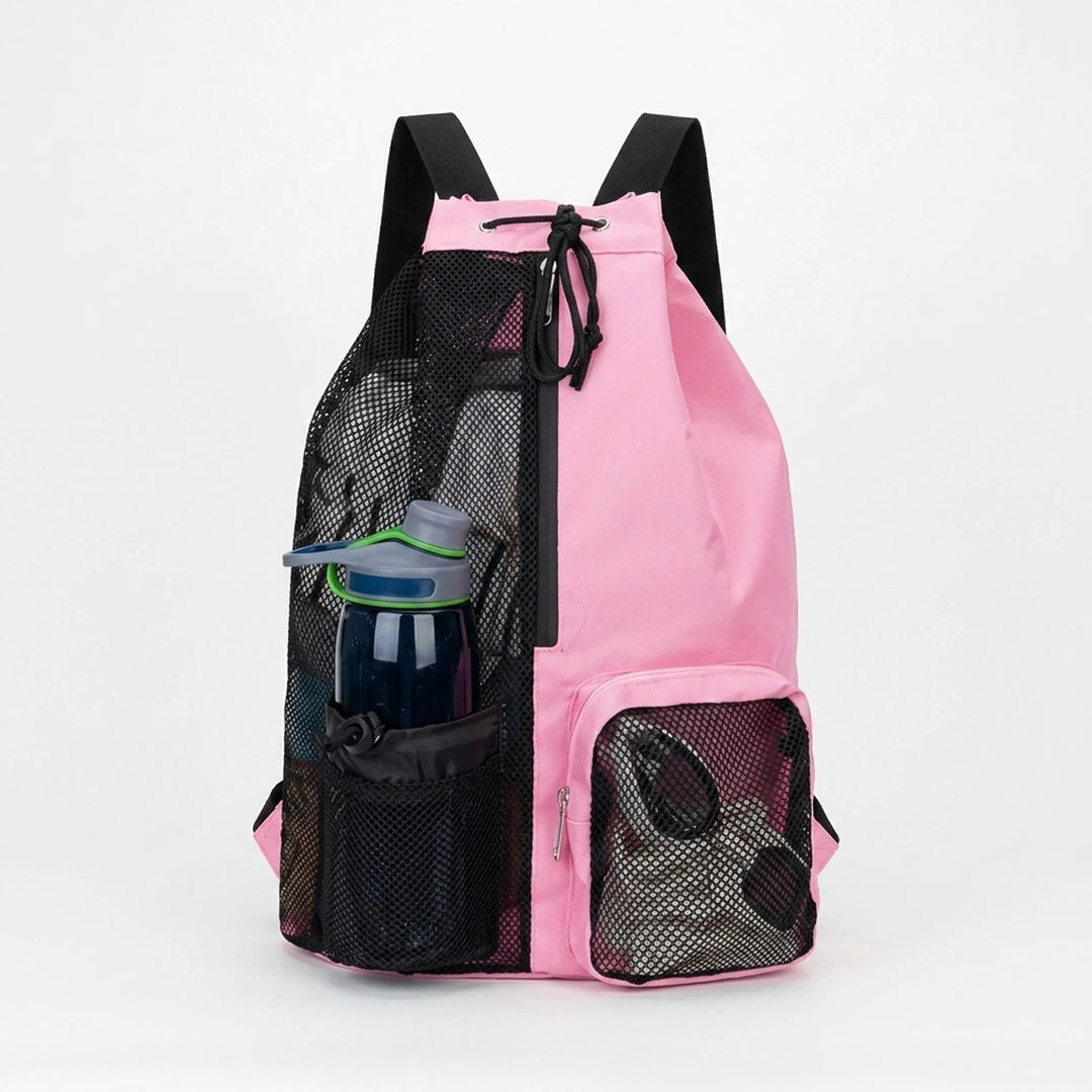Ventilerad unisex träningsväska med dragsko. Perfekt som gymväska eller lätt ryggsäck för sport och fitness.