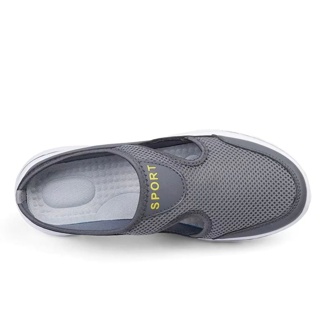 Hållbara unisex sportsandaler med andningsbar design och stötdämpning, optimala för fothälsa.