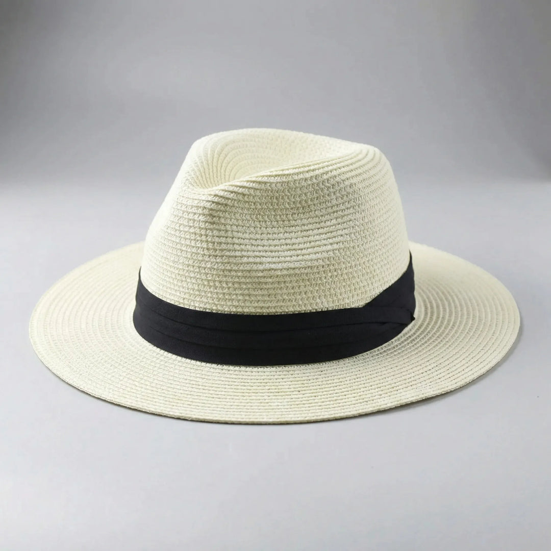 Trendig men klassisk Panamahatt Fedora Noah, den ultimata sommar- och solhatten.