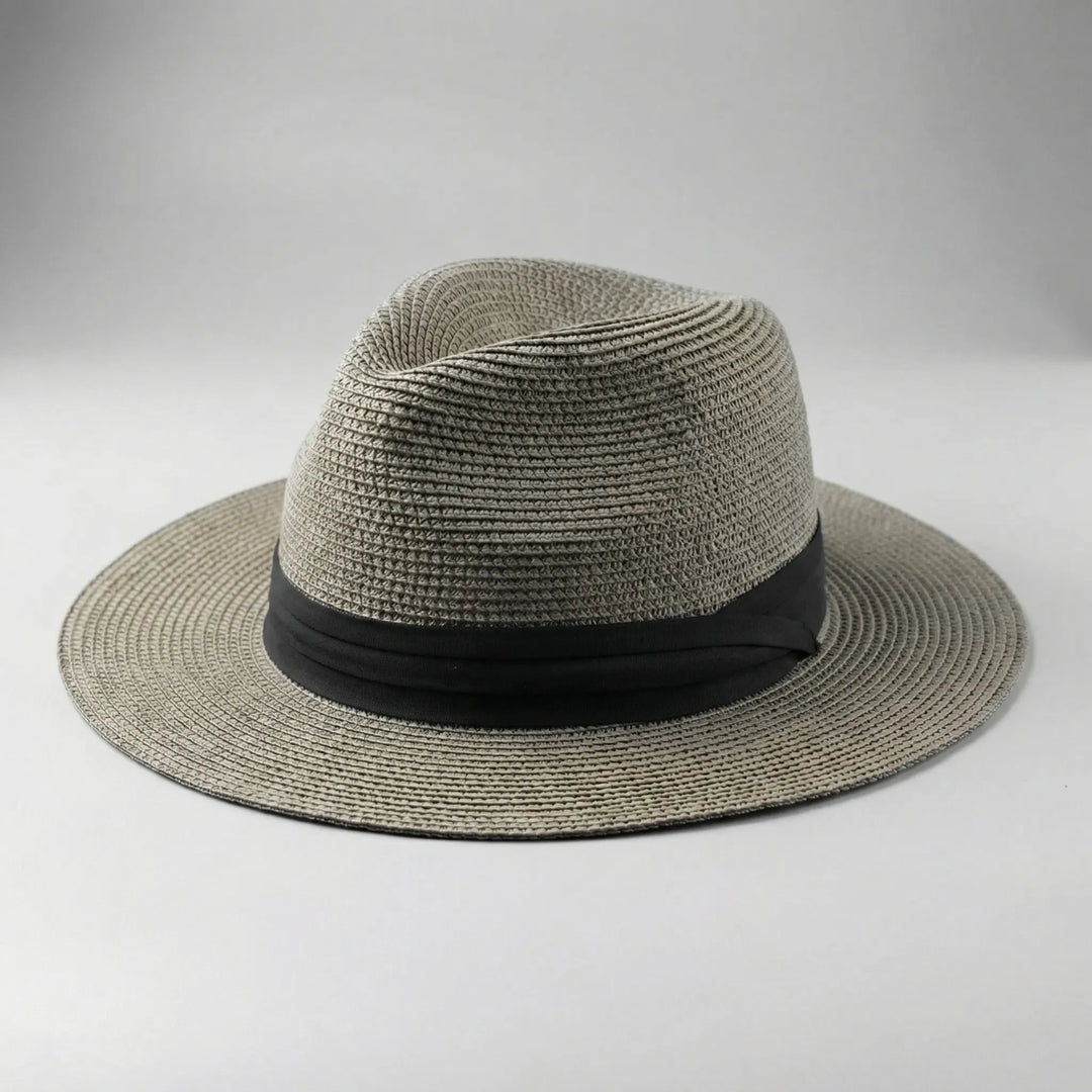 Panamahatt Fedora Noah, stilren och luftig solhatt för dam och herr med solskydd.