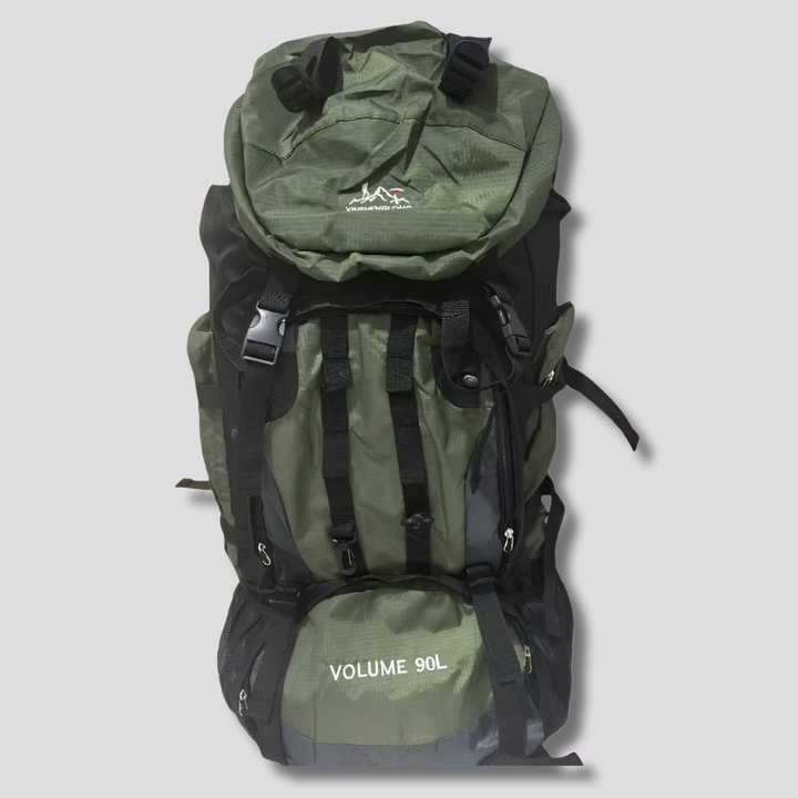 Unisex ultralätt 90L vandringsryggsäck, vattentät för trekking och friluftsliv. Perfekt för camping och resa.