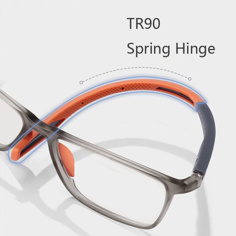 Multifokala unisex läsglasögon som ger klar syn och stilren optik för alla avstånd.