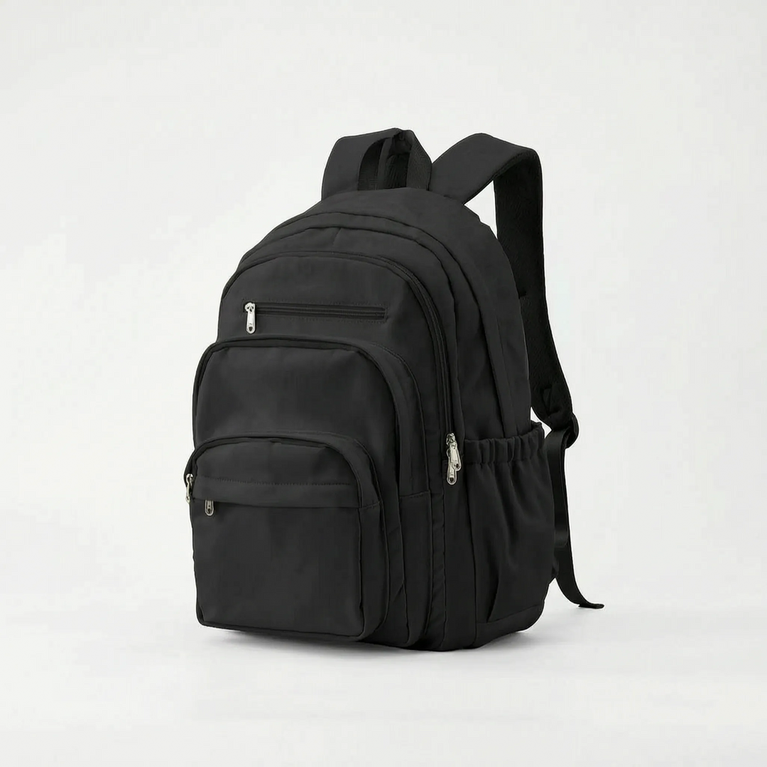 Modern unisex ryggsäck med stilren design. Passar både män och kvinnor som dagryggsäck eller skolväska.