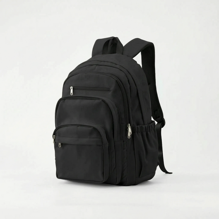 Modern unisex ryggsäck med stilren design. Passar både män och kvinnor som dagryggsäck eller skolväska.