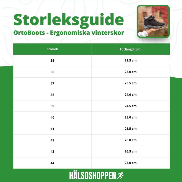 Hållbara vinterkängor för långvarig användning. Varma, med fotstöd och halkfri sula. Perfekta i snö.