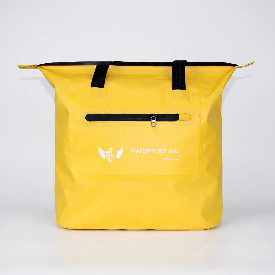 Slitstark vattentålig axelväska 30L, unisex modell för utomhusbruk, sport, camping & fritid.