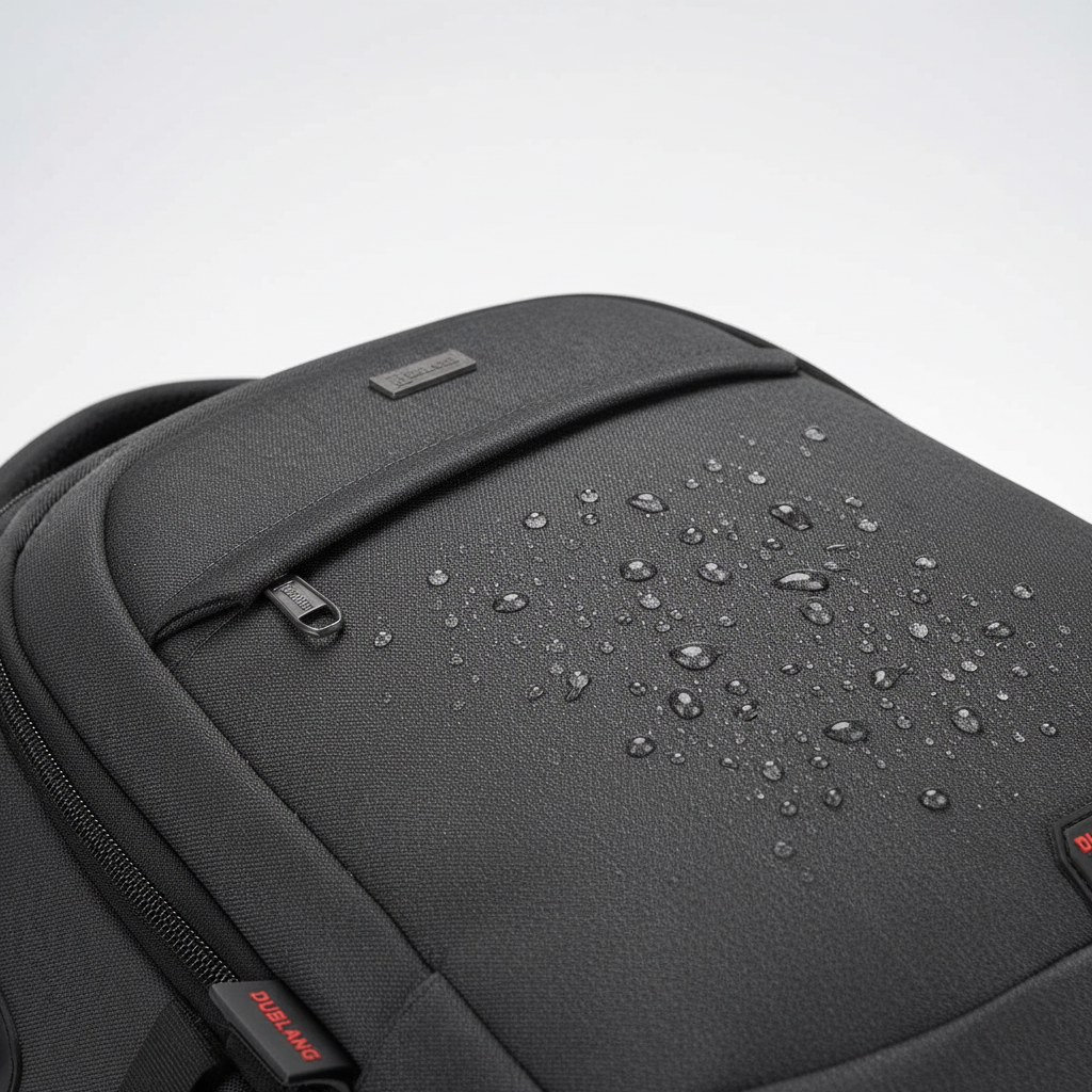 Smart laptopväska "WaterPack" med USB-port, vattentät design för säker pendling med 15.6" dator.