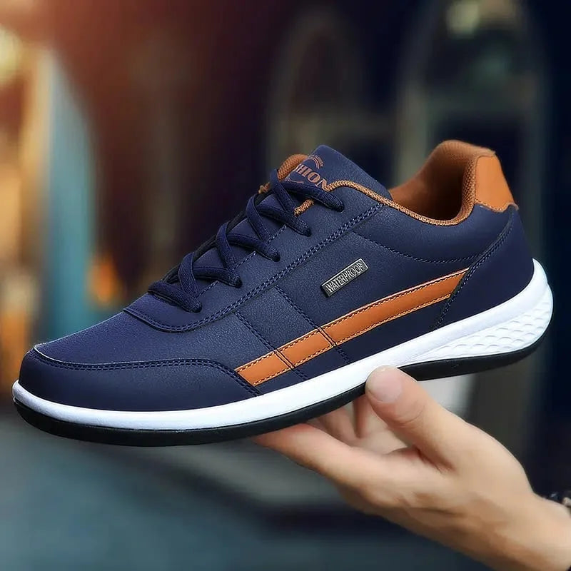 Ortopediska innersulor i vattentäta unisex sneakers. Ger fotkomfort och stöd hela dagen.