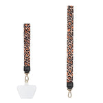 brunt leopardmönster