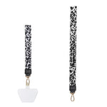 svartvitt leopardtryck