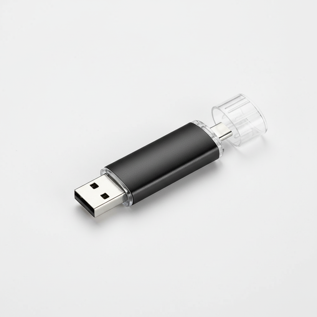 OTG USB-minne DataVault för smidig överföring av filer direkt till/från Android-mobil & surfplatta.