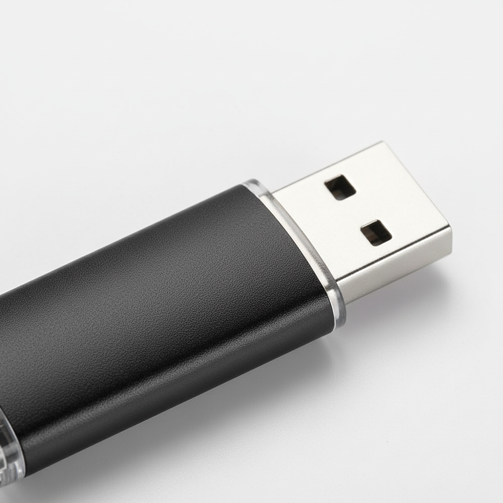Kompakt DataVault USB-stick för säker backup och portabel lagring av viktiga filer & dokument.