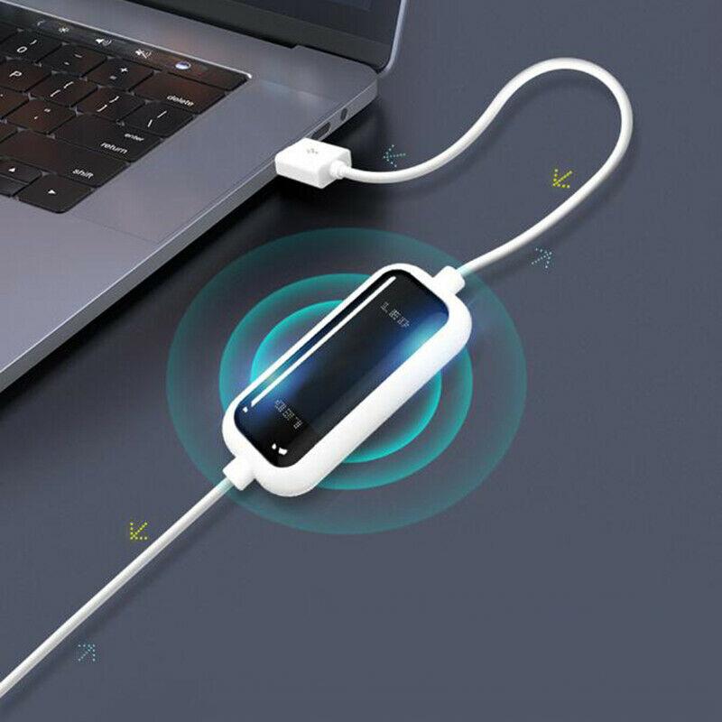 "USB överföringskabel plug and play, svart 1,5 m, ansluten till två datorer för enkel filöverföring utan drivrutiner"