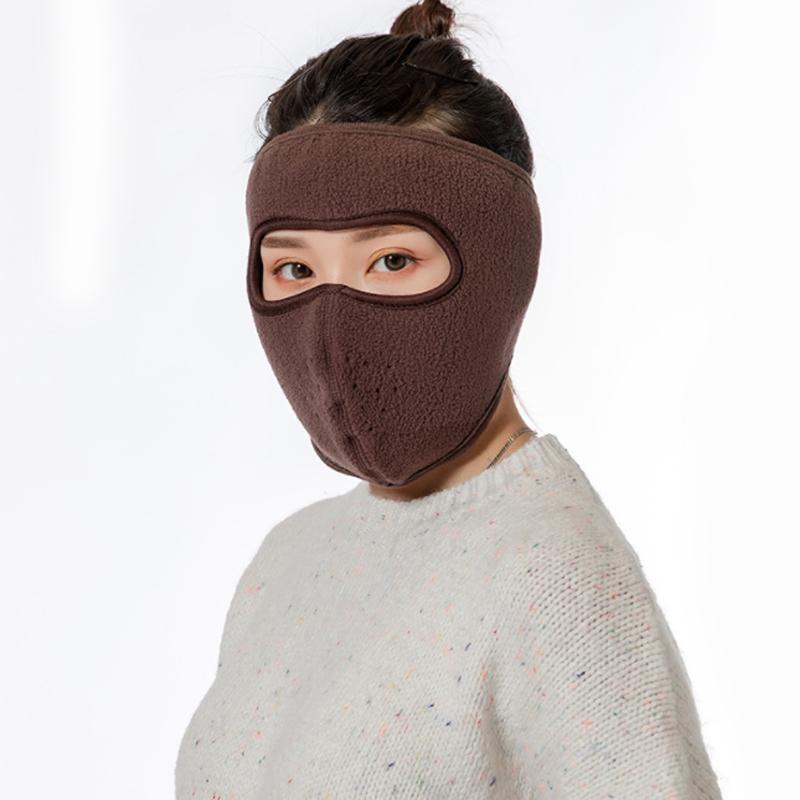 "Varm unisex fleece mask i flera färger, perfekt för skydd mot kyla och vind, tillverkad i mjuk polar fleece."