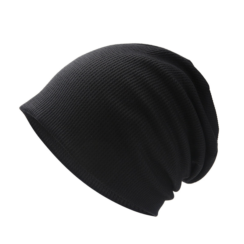 "Varm unisex höstvintermössa i mjuk, vindtät fleece, kupoltopp, brättefri, flerfärgad; perfekt för höst och vinter."