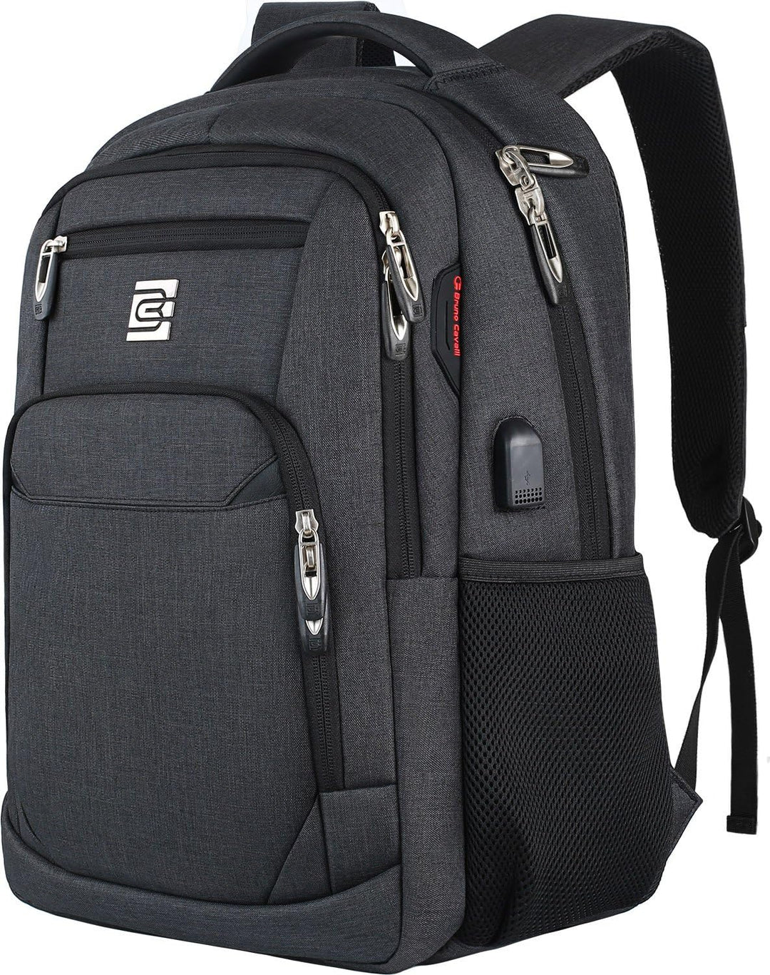 Unisex vardagsryggsäck, stöldsäker och bekväm med USB.