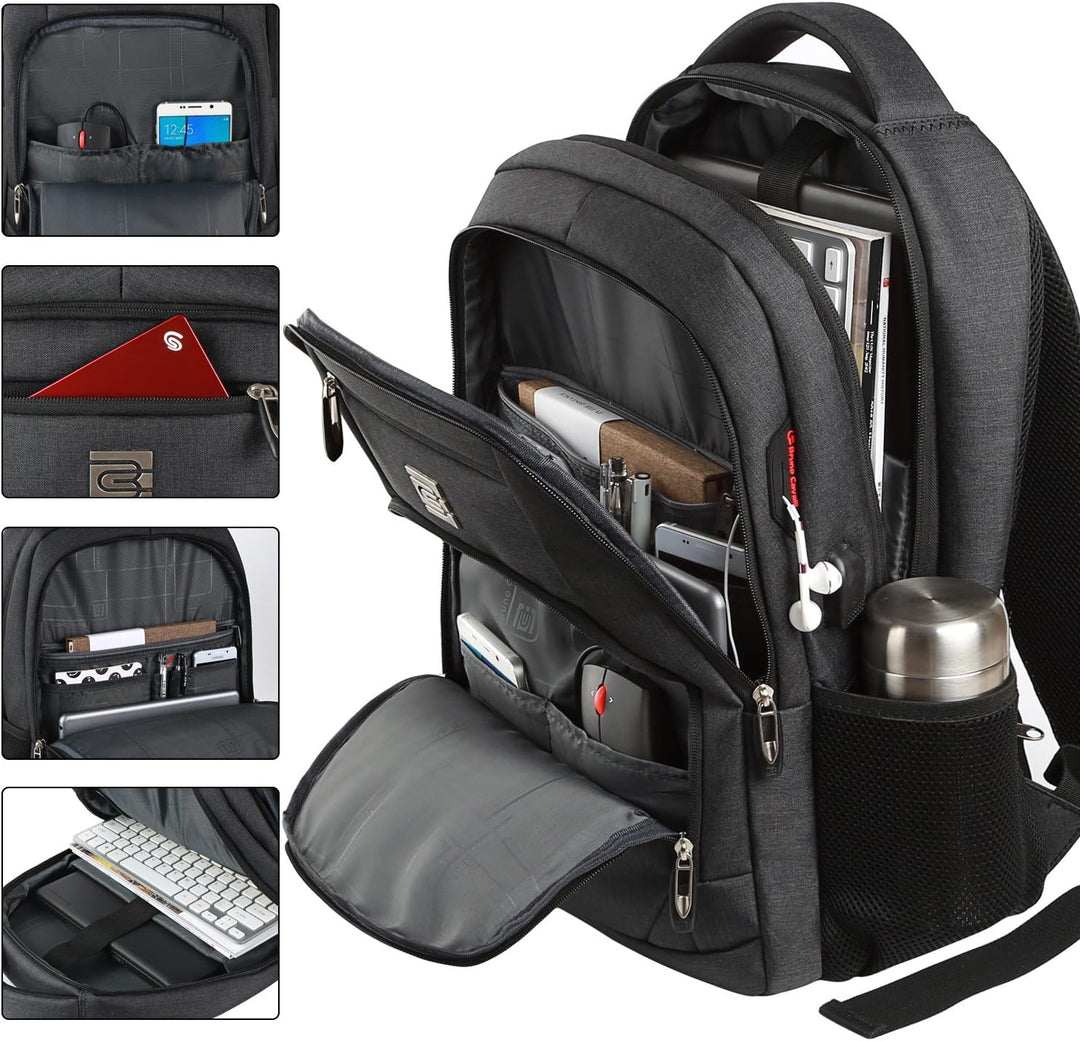Reseryggsäck SmartBack, vattentålig och med enkel USB-laddning.