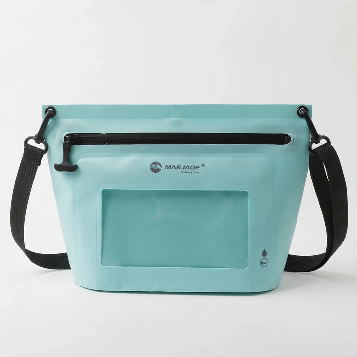 Unisex crossbodyväska, idealisk för utomhusbruk. Vattentät design med pekskärmsfunktion för alla äventyr.