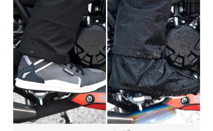 Unisex regnjacka med vindskydd, idealisk för cykling och pendling i regnigt väder.