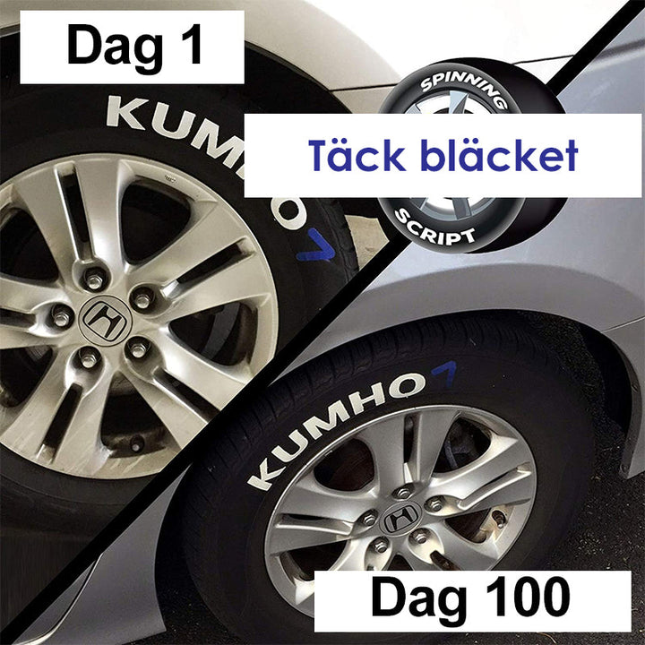 "Vattentät färgpenna för däck med 12 livfulla färger, designad för fordon. Perfekt för att skapa konstverk på däcken."