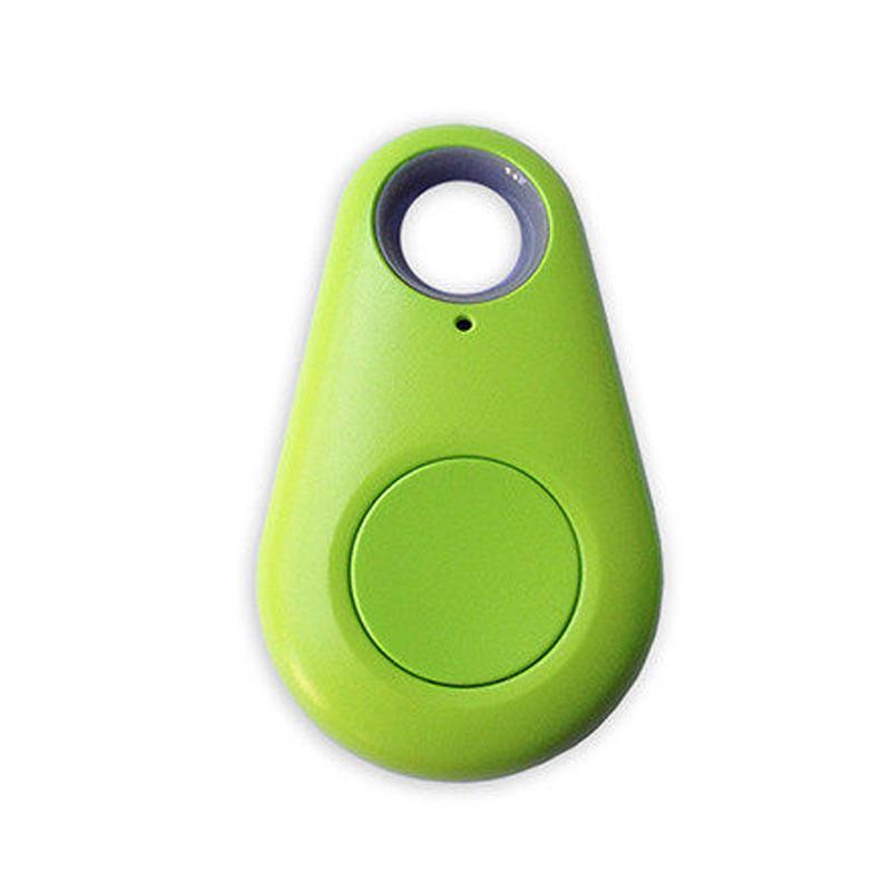 "Vattentät, smidig Bluetooth-spårare för husdjur, kompakt och bärbar design i svart, vit, rosa, grön och blå."